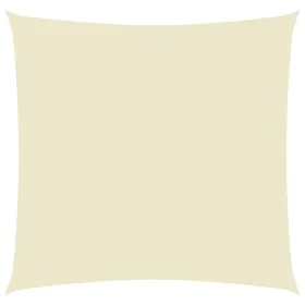 Toldo de vela cuadrado tela Oxford color crema 3x3 m de vidaXL, Sombrillas - Ref: Foro24-135192, Precio: 35,57 €, Descuento: %