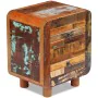 Recycled solid wood bedside table 43x33x51 cm by vidaXL, Nightstands - Ref: Foro24-243323, Price: 180,90 €, Discount: %