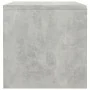 Mesitas de noche 2 uds madera contrachapada hormigón 40x30x30cm de vidaXL, Mesitas de noche - Ref: Foro24-800072, Precio: 35,...