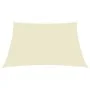 Quadratische Segelmarkise aus cremefarbenem Oxford-Stoff, 3 x 3 m von vidaXL, Sonnenschirme - Ref: Foro24-135192, Preis: 35,5...