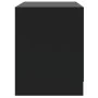 Mesitas de noche 2 uds madera ingeniería negro 45x34,5x44,5 cm de vidaXL, Mesitas de noche - Ref: Foro24-809848, Precio: 73,6...