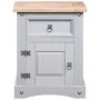 Mesita de noche Corona Range pino mexicano gris 53x39x66 cm de vidaXL, Mesitas de noche - Ref: Foro24-282617, Precio: 81,63 €...