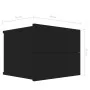 Mesitas de noche 2 uds madera contrachapada negro 40x30x30 cm de vidaXL, Mesitas de noche - Ref: Foro24-801056, Precio: 59,64...