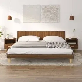 Nightstands 2 units brown oak color 40x35x47 cm by vidaXL, Nightstands - Ref: Foro24-817302, Price: 69,03 €, Discount: %