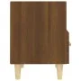 Mesitas de noche 2 unidades color roble marrón 40x35x47 cm de vidaXL, Mesitas de noche - Ref: Foro24-817302, Precio: 69,03 €,...