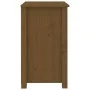 Mesita de noche madera maciza de pino marrón miel 50x35x61,5 cm de vidaXL, Mesitas de noche - Ref: Foro24-813685, Precio: 51,...