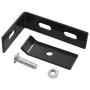 Conector de esquina para pared 10 sets gris antracita de vidaXL, Accesorios para rejas y vallas - Ref: Foro24-144501, Precio:...