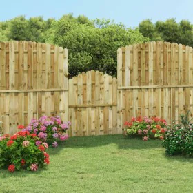 Gartentor aus imprägniertem Kiefernholz, 100 x 125 cm von vidaXL, Gartentore - Ref: Foro24-45328, Preis: 55,54 €, Rabatt: %