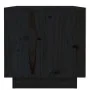 Mesita de noche madera maciza de pino negro 40x34x35 cm de vidaXL, Mesitas de noche - Ref: Foro24-818293, Precio: 37,72 €, De...