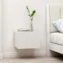 Mesitas de noche 2 uds madera contrachapada blanco 40x30x30 cm de vidaXL, Mesitas de noche - Ref: Foro24-801054, Precio: 78,0...