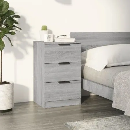 Mesita de noche gris Sonoma 40x36x65 cm de vidaXL, Mesitas de noche - Ref: Foro24-817053, Precio: 52,90 €, Descuento: %