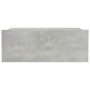 Mesitas de noche flotantes 2 ud madera ingeniería gris hormigón de vidaXL, Mesitas de noche - Ref: Foro24-800315, Precio: 37,...