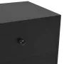 Mesitas de noche 2 unidades madera maciza pino negro 40x30x50cm de vidaXL, Mesitas de noche - Ref: Foro24-285225, Precio: 75,...