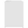 Mesita de noche blanco madera contrachapada 40x30x40 cm de vidaXL, Mesitas de noche - Ref: Foro24-806328, Precio: 31,75 €, De...