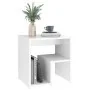 Mesita de noche blanco madera contrachapada 40x30x40 cm de vidaXL, Mesitas de noche - Ref: Foro24-806328, Precio: 31,75 €, De...