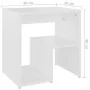 Mesita de noche blanco madera contrachapada 40x30x40 cm de vidaXL, Mesitas de noche - Ref: Foro24-806328, Precio: 31,75 €, De...
