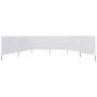 Paravientos de playa de 6 paneles de tela 800x80 cm blanco de vidaXL, Sombrillas - Ref: Foro24-44543, Precio: 58,94 €, Descue...