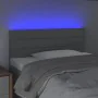 Hellgraues Stoffkopfteil mit LED 100x5x78/88 cm von vidaXL, Kopf- und Fußteile - Ref: Foro24-3121742, Preis: 40,38 €, Rabatt: %