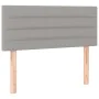 Hellgraues Stoffkopfteil mit LED 100x5x78/88 cm von vidaXL, Kopf- und Fußteile - Ref: Foro24-3121742, Preis: 40,38 €, Rabatt: %
