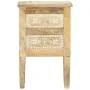 Hand painted bedside table solid mango wood 40x30x60 cm by vidaXL, Nightstands - Ref: Foro24-286161, Price: 138,70 €, Discoun...