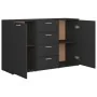 Aparador de madera contrachapada gris 120x35,5x75 cm de , Aparadores - Ref: Foro24-801330, Precio: 164,08 €, Descuento: %