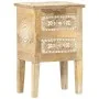 Hand painted bedside table solid mango wood 40x30x60 cm by vidaXL, Nightstands - Ref: Foro24-286161, Price: 138,70 €, Discoun...