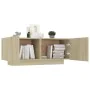 Nachttisch aus Sonoma-Eichenholzwerkstoff, 100 x 35 x 40 cm von vidaXL, Nachttische - Ref: Foro24-3082768, Preis: 50,89 €, Ra...