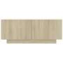 Mesita de noche madera de ingeniería roble Sonoma 100x35x40 cm de vidaXL, Mesitas de noche - Ref: Foro24-3082768, Precio: 50,...