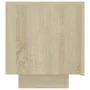 Mesita de noche madera de ingeniería roble Sonoma 100x35x40 cm de vidaXL, Mesitas de noche - Ref: Foro24-3082768, Precio: 50,...