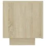 Nachttisch aus Sonoma-Eichenholzwerkstoff, 100 x 35 x 40 cm von vidaXL, Nachttische - Ref: Foro24-3082768, Preis: 50,89 €, Ra...