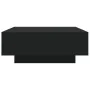 Mesa de centro con luces LED negro 80x80x31 cm de , Mesas de centro - Ref: Foro24-836589, Precio: 73,48 €, Descuento: %