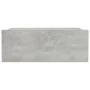 Mesita de noche flotante contrachapada gris hormigón 40x30x15cm de vidaXL, Mesitas de noche - Ref: Foro24-800314, Precio: 25,...