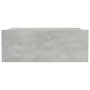 Schwebender Nachttisch aus Sperrholz in Betongrau, 40 x 30 x 15 cm von vidaXL, Nachttische - Ref: Foro24-800314, Preis: 25,49...