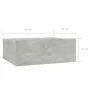 Concrete gray floating plywood bedside table 40x30x15cm by vidaXL, Nightstands - Ref: Foro24-800314, Price: 25,49 €, Discount: %