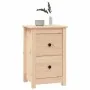 Mesitas de noche 2 uds madera maciza de pino 40x35x61,5 cm de vidaXL, Mesitas de noche - Ref: Foro24-820947, Precio: 91,48 €,...