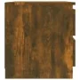 Mesita de noche 2 uds contrachapado roble ahumado 50x39x43,5 cm de vidaXL, Mesitas de noche - Ref: Foro24-815823, Precio: 64,...