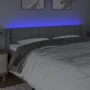 Cabecero con LED de tela gris claro 183x16x78/88 cm de vidaXL, Cabeceros y pies de cama - Ref: Foro24-3123684, Precio: 75,69 ...