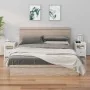 Mesitas de noche 2 uds madera maciza de pino blanco 40x35x49 cm de vidaXL, Mesitas de noche - Ref: Foro24-813712, Precio: 86,...