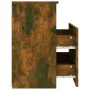 Mesitas de noche 2 uds color roble ahumado 50x32x60 cm de vidaXL, Mesitas de noche - Ref: Foro24-815859, Precio: 62,27 €, Des...