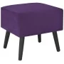 Mesita de noche morado oscuro 40x35x40 cm terciopelo de vidaXL, Mesitas de noche - Ref: Foro24-247541, Precio: 65,22 €, Descu...
