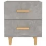 Concrete gray bedside table 40x35x47.5 cm by vidaXL, Nightstands - Ref: Foro24-811978, Price: 47,87 €, Discount: %