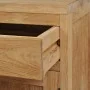 Mesita de noche de madera de teca maciza 40x30x50 cm de vidaXL, Mesitas de noche - Ref: Foro24-244484, Precio: 143,70 €, Desc...