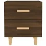 Mesitas de noche 2 unidades roble marrón 40x35x47,5 cm de vidaXL, Mesitas de noche - Ref: Foro24-817290, Precio: 79,52 €, Des...