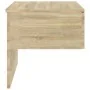 Mesita de noche de pared 2 uds color roble Sonoma de vidaXL, Mesitas de noche - Ref: Foro24-810942, Precio: 52,16 €, Descuent...