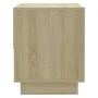 Mesitas de noche 2 uds contrachapada roble Sonoma 45x34x44 cm de vidaXL, Mesitas de noche - Ref: Foro24-809519, Precio: 70,47...