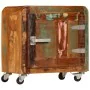 Mesita de noche madera reciclada maciza 50x30x50 cm de vidaXL, Mesitas de noche - Ref: Foro24-247514, Precio: 139,17 €, Descu...