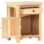Mesita de noche de madera maciza reciclada 40x30x50 cm de vidaXL, Mesitas de noche - Ref: Foro24-282728, Precio: 98,95 €, Des...