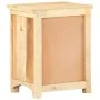 Mesita de noche de madera maciza reciclada 40x30x50 cm de vidaXL, Mesitas de noche - Ref: Foro24-282728, Precio: 98,95 €, Des...