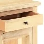 Mesita de noche de madera maciza reciclada 40x30x50 cm de vidaXL, Mesitas de noche - Ref: Foro24-282728, Precio: 98,95 €, Des...