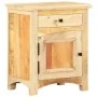 Mesita de noche de madera maciza reciclada 40x30x50 cm de vidaXL, Mesitas de noche - Ref: Foro24-282728, Precio: 98,95 €, Des...